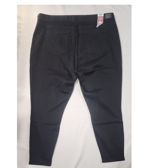 signature by Levi's Strauss women's pants W36 L28 pull on skinny - Picture 6 of 7